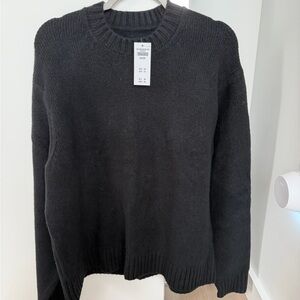 Abercrombie Black Knit Sweater